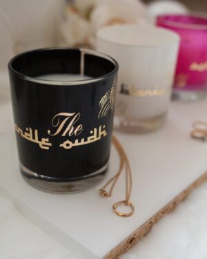 Candle trio - Rose oudh scented candles